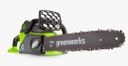 Greenworks GD40CS40 40V 16'' Cordless Chainsaw (With 4AH Battery &amp; Charger)